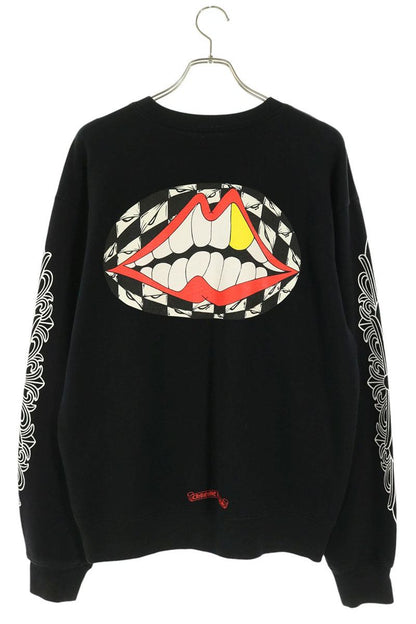 Chrome Hearts Matty Boy Back Print Sweatshirt Black Size L