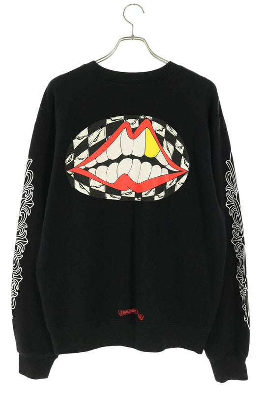 Chrome Hearts Matty Boy Back Print Sweatshirt Black Size L