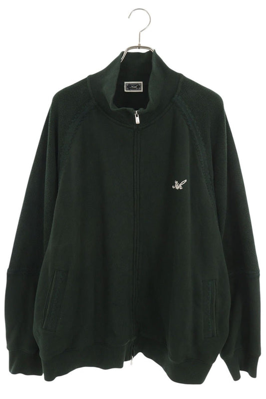 KITH 25SS Vale Raglan Full Zip Sweatshirt Green Size XXL