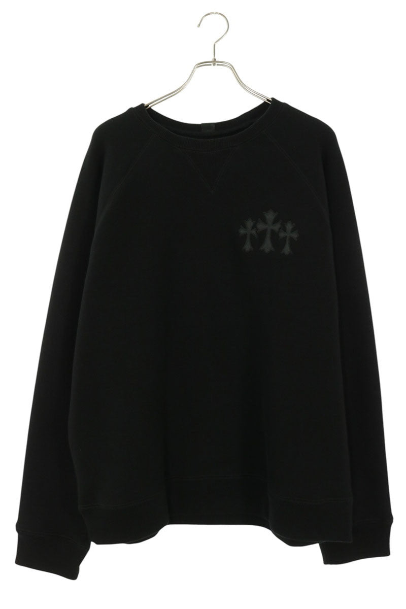 Chrome Hearts 7-11 Crew Back Embroidered Sweatshirt Size XL