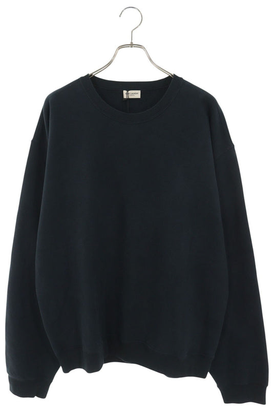 SAINT LAURENT PARIS Back Embroidered Sweatshirt Size XXL