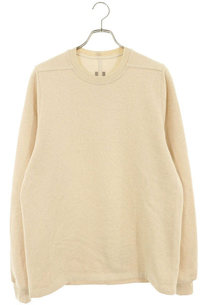 Rick Owens 25SS Short Crewneck Sweatshirt Beige Size S