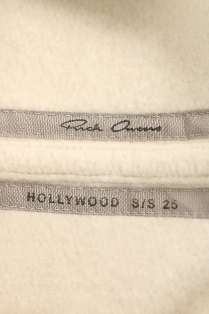 Rick Owens 25SS Short Crewneck Sweatshirt Beige Size S