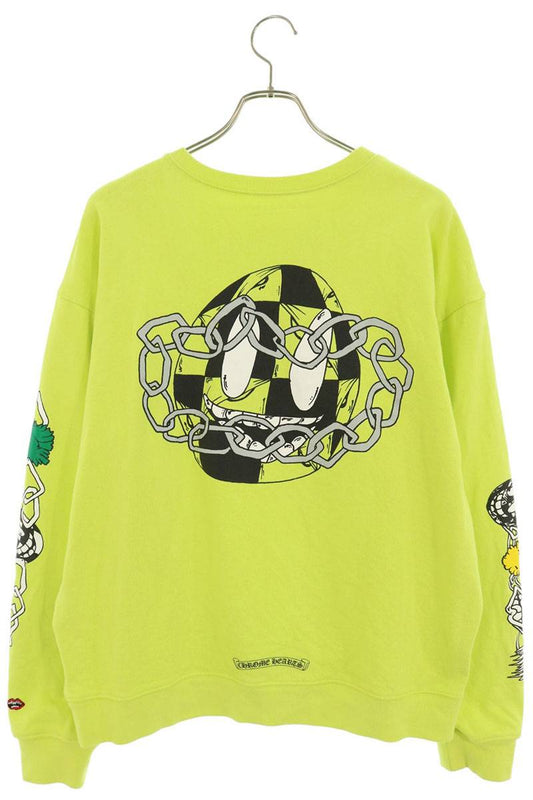 Chrome Hearts MATTYBOY Print Sweatshirt Green Size XL