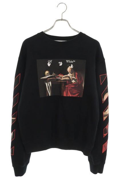 OFF-WHITE 21SS Caravaggio Print Sweatshirt Size M
