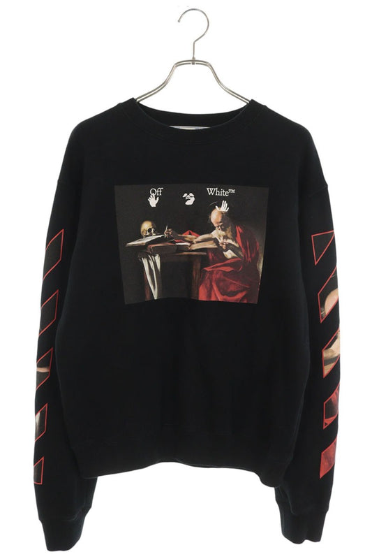 OFF-WHITE 21SS Caravaggio Print Sweatshirt Size M
