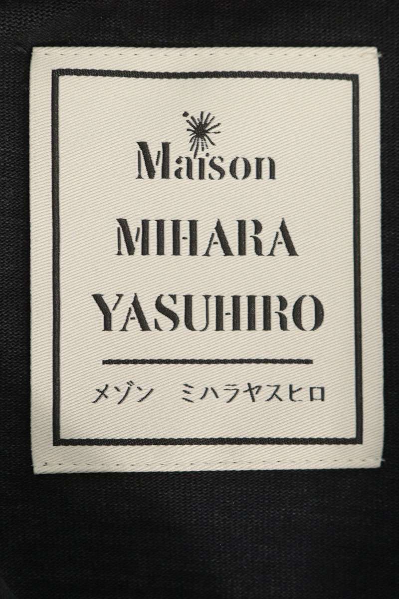 MIHARAYASUHIRO Washed Half-Zip Sweatshirt Gray Size 46