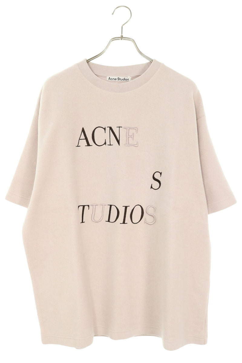 ACNE STUDIOS Half Sleeve Logo Embroidered Sweatshirt Size M