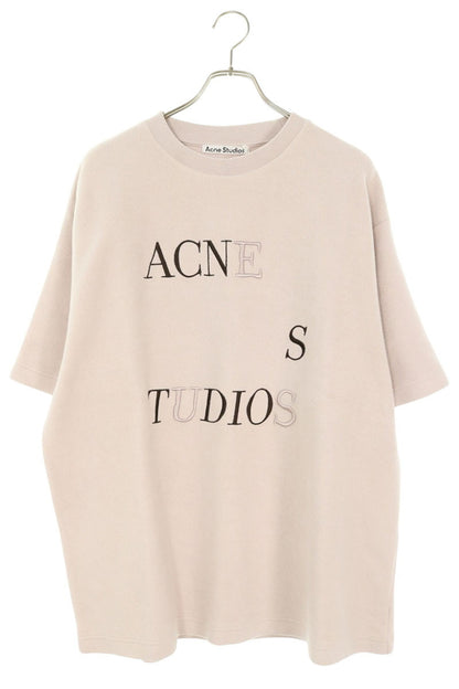 ACNE STUDIOS Half Sleeve Logo Embroidered Sweatshirt Size M