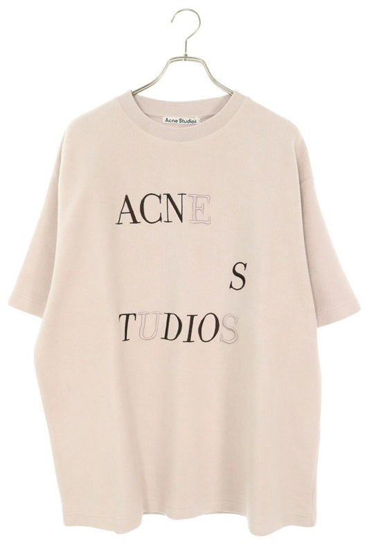 ACNE STUDIOS Half Sleeve Logo Embroidered Sweatshirt Size M