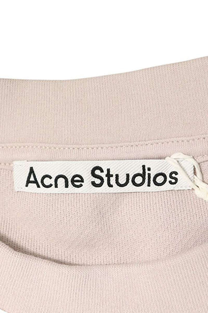 ACNE STUDIOS Half Sleeve Logo Embroidered Sweatshirt Size M