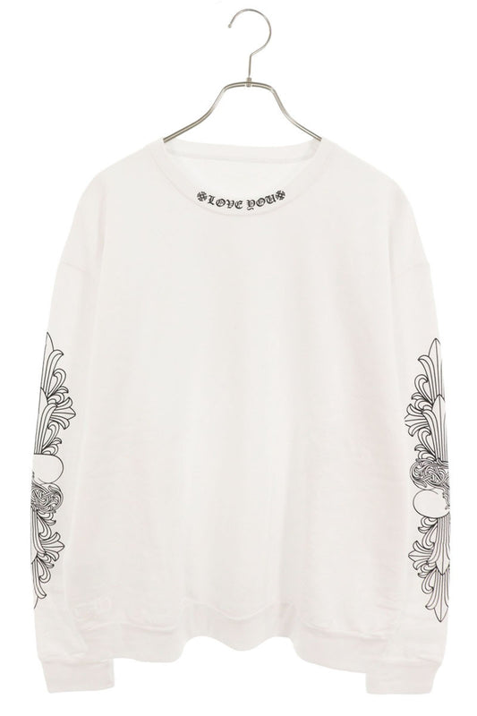 Chrome Hearts LOVE YOU CREW SWTSHRT Sweatshirt Size M
