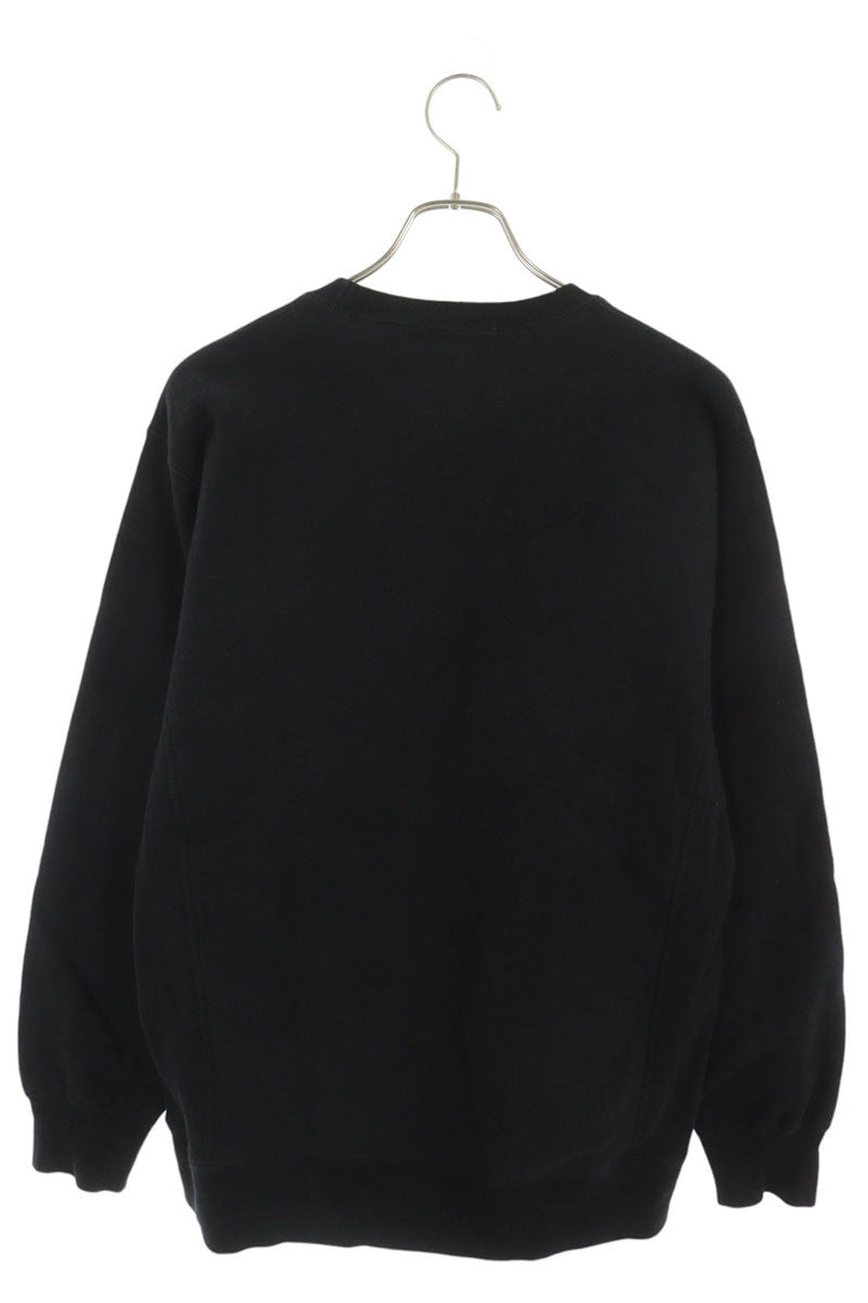 SUPREME Box Logo Cotton Crewneck Sweatshirt Black Size L
