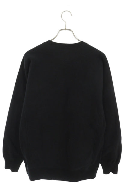 SUPREME Box Logo Cotton Crewneck Sweatshirt Black Size L