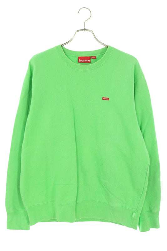 SUPREME Small Box Crewneck Sweatshirt Green Size L