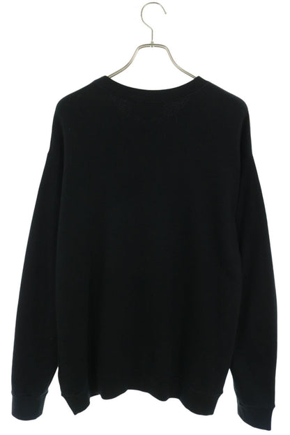 GUCCI Sequin Character Cotton Sweatshirt Black Size M
