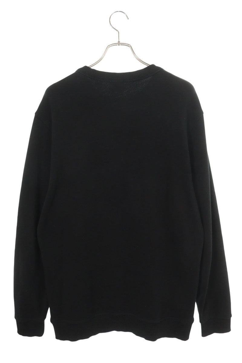 Burberry 8011357 Front Logo Sweatshirt Black Size L