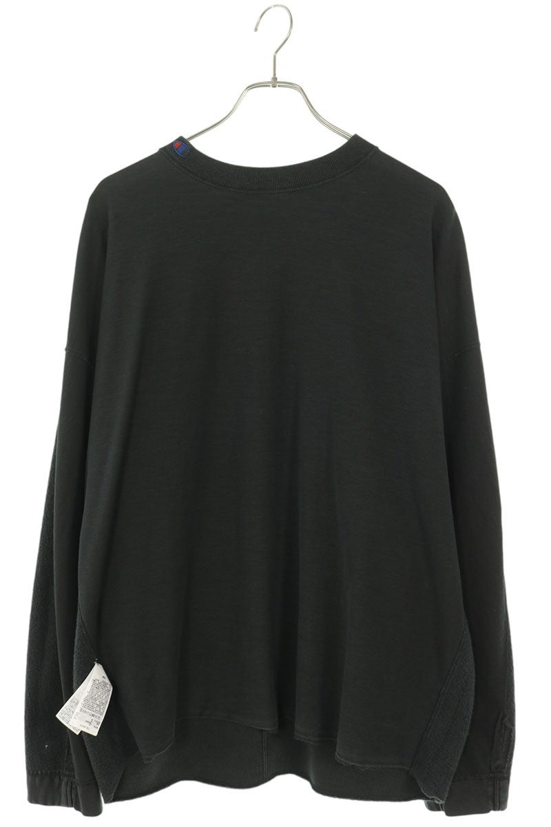 N.HOOLYWOOD x Champion Reversible Sweatshirt Black Size S