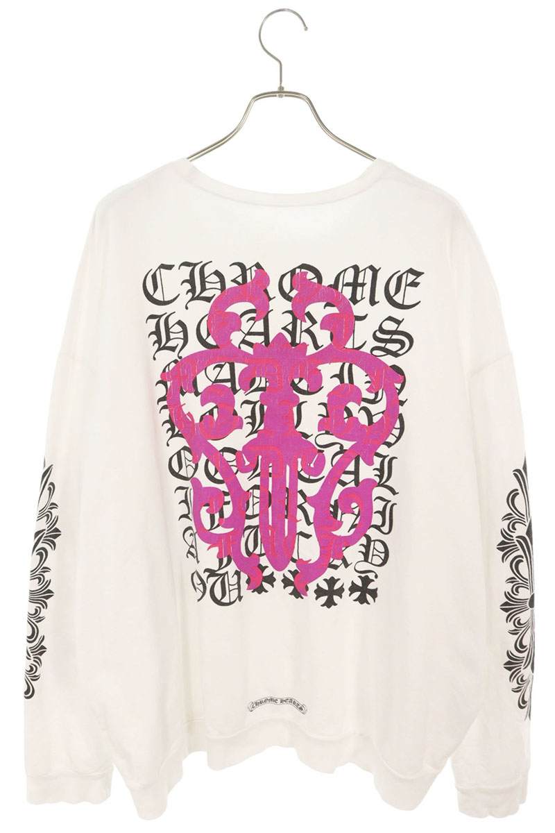 Chrome Hearts Dagger Eye Chart Crewneck Sweatshirt Size XXL