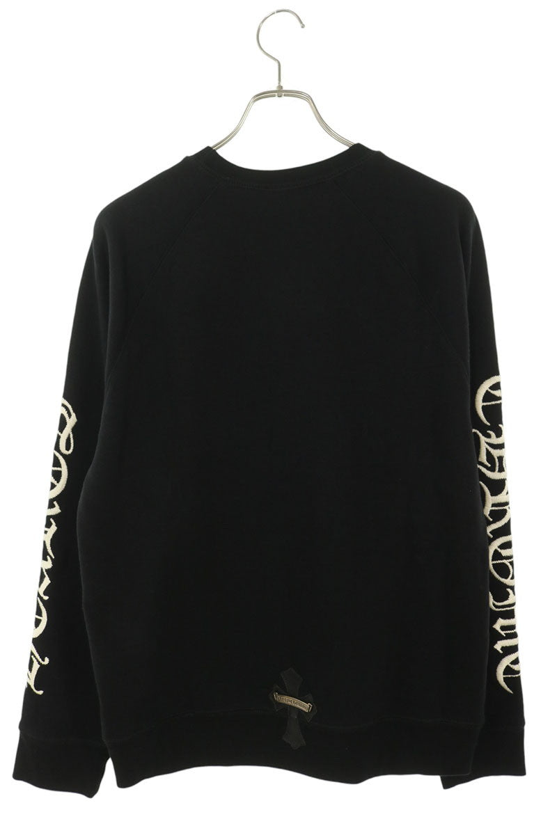 Chrome Hearts Y NOT SLO RIDE Cross Sweatshirt Black Size M
