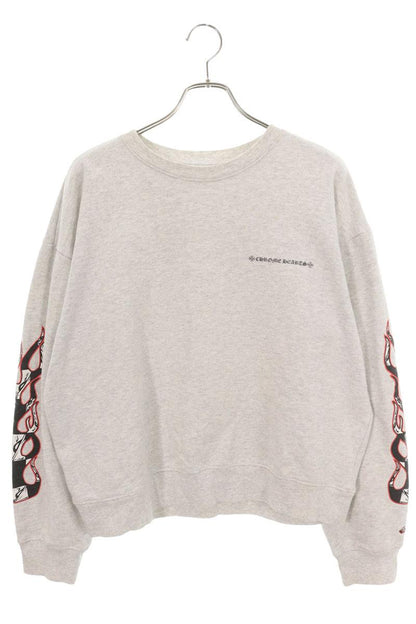 Chrome Hearts PPO BRAIN MATTY BOY Sweatshirt Gray Size XL