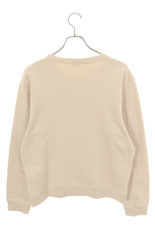 LOEWE Anagram Embroidered Crewneck Sweatshirt Beige Size L