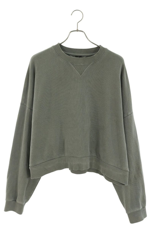 entire studios BOX CREW Crewneck Sweatshirt Gray Size S