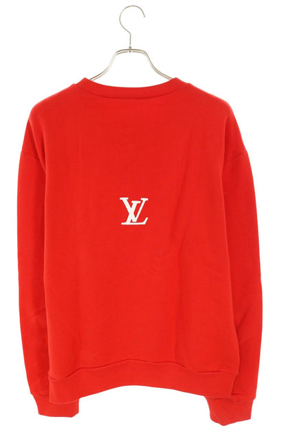 LOUISVUITTON 22SS ROCKERS Print Sweatshirt Red Size M