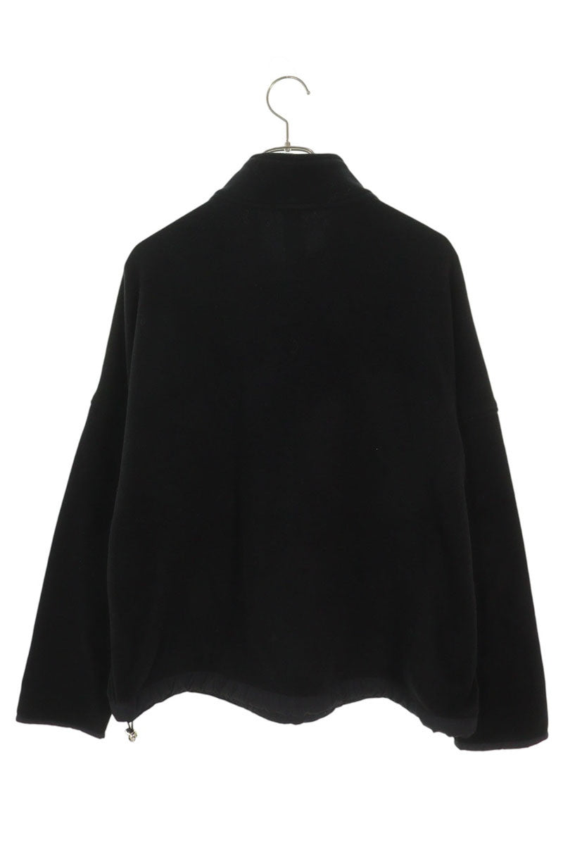 Chrome Hearts CH Plus Patch Half Zip Sweatshirt Black Size L
