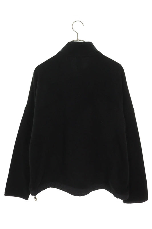 Chrome Hearts CH Plus Patch Half Zip Sweatshirt Black Size L