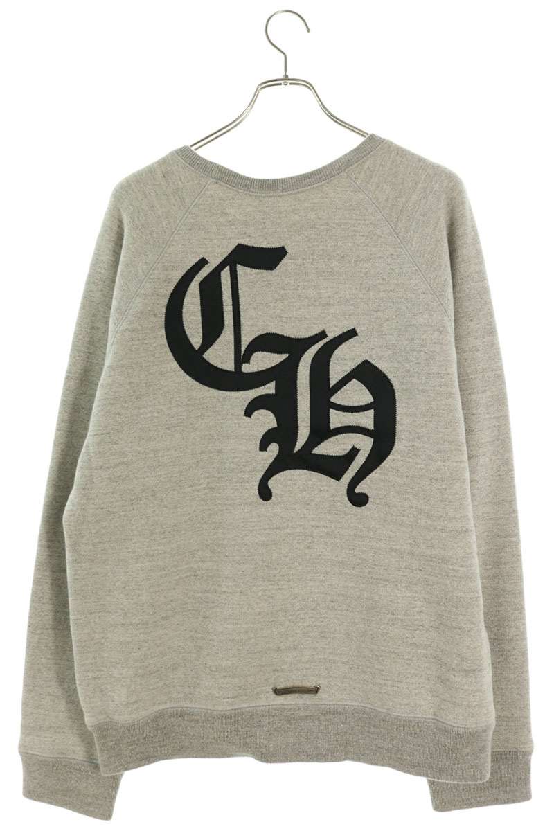Chrome Hearts 7-11 Crew Back CH Cotton Sweatshirt Size L