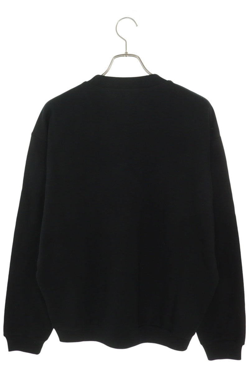 PRADA Triangle Logo Technical Sweatshirt Black Size XL