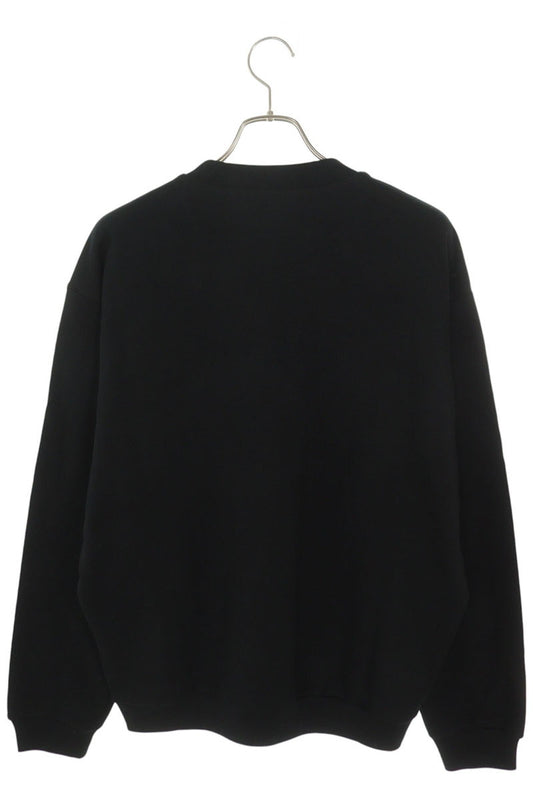 PRADA Triangle Logo Technical Sweatshirt Black Size XL