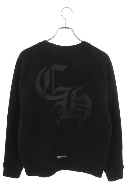 Chrome Hearts 7-11 CREW Back CH Sweatshirt Black Size XS