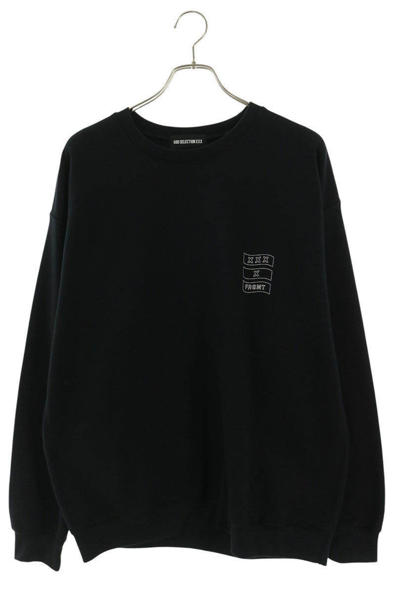 GOD SELECTION XXX x Fragment Design Sweatshirt Black Size L