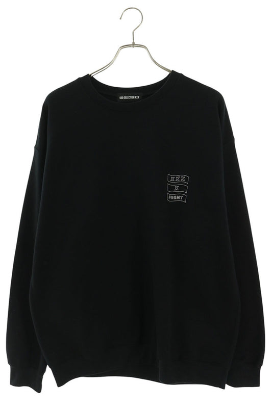 GOD SELECTION XXX x Fragment Design Sweatshirt Black Size L
