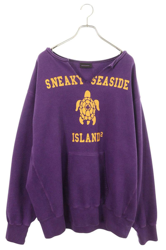 Dsquared2 DSQUARED Front Print Distressed Size XXL