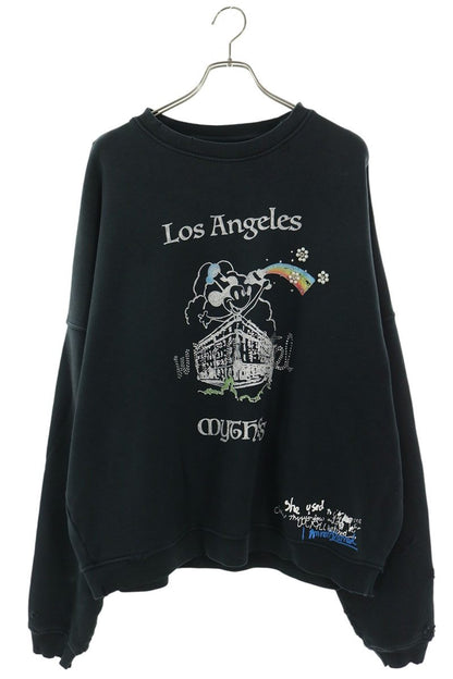 Paly Hollywood MYTHYSS Graphic Sweatshirt Black Size M/L