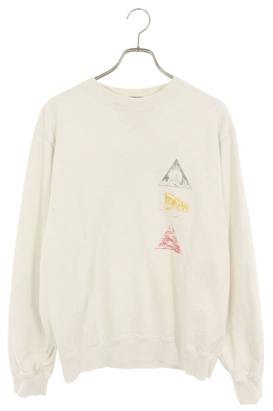 DIOR Back Logo Print Sweatshirt White Size M