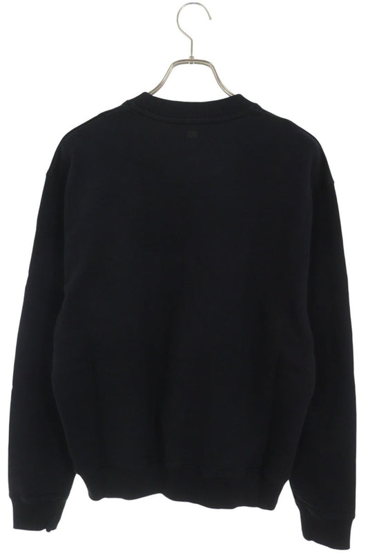 AMI Alexandre Mattiussi Heart A Sweatshirt Black Size XXL