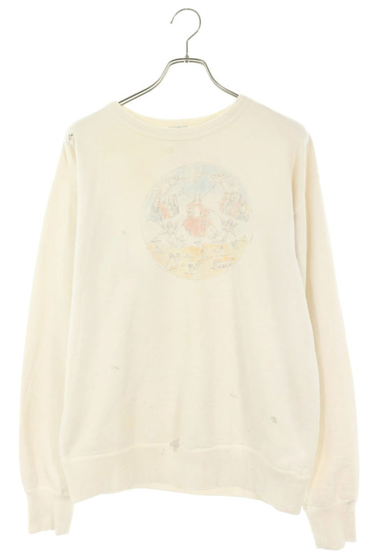 SAINT MICHAEL 21SS Graphic Crewneck Sweatshirt Size M
