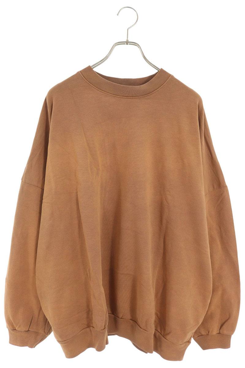 WILLY CHAVARRIA HOOLIGAN CREW Neck Sweatshirt Brown Size L