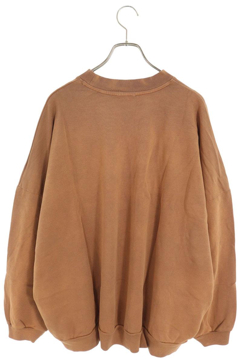 WILLY CHAVARRIA HOOLIGAN CREW Neck Sweatshirt Brown Size L