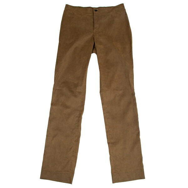 ISSEY MIYAKE HaaT Faux Suede Tapered Pants Brown Size 3