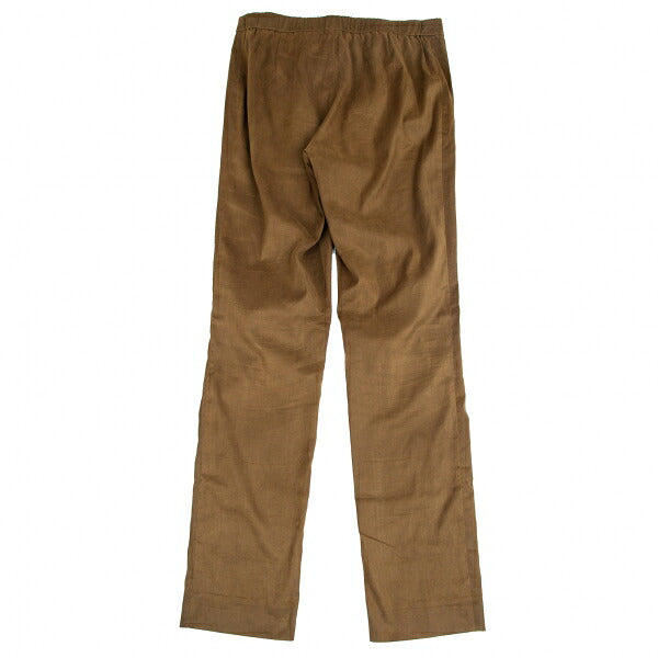 ISSEY MIYAKE HaaT Faux Suede Tapered Pants Brown Size 3