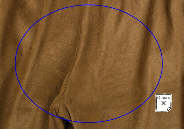 ISSEY MIYAKE HaaT Faux Suede Tapered Pants Brown Size 3