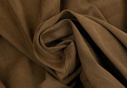 ISSEY MIYAKE HaaT Faux Suede Tapered Pants Brown Size 3