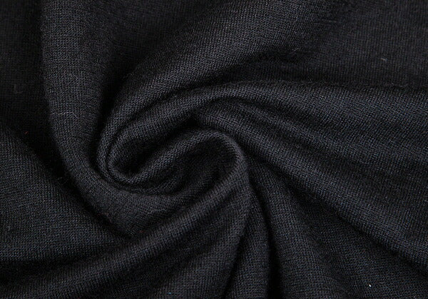 COMME des GARCONS Ruffle V-Neck Wool Sweater Black Size M