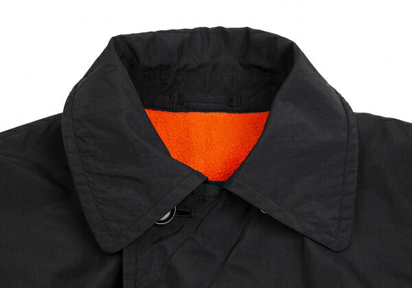 COMME des GARCONS HOMME PLUS Fleece Coat Black/Orange Size L