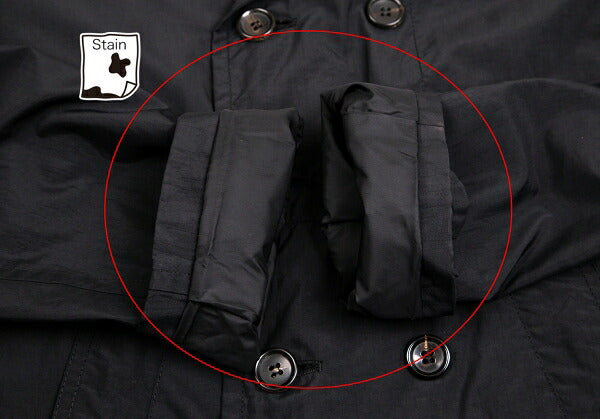 COMME des GARCONS HOMME PLUS Fleece Coat Black/Orange Size L